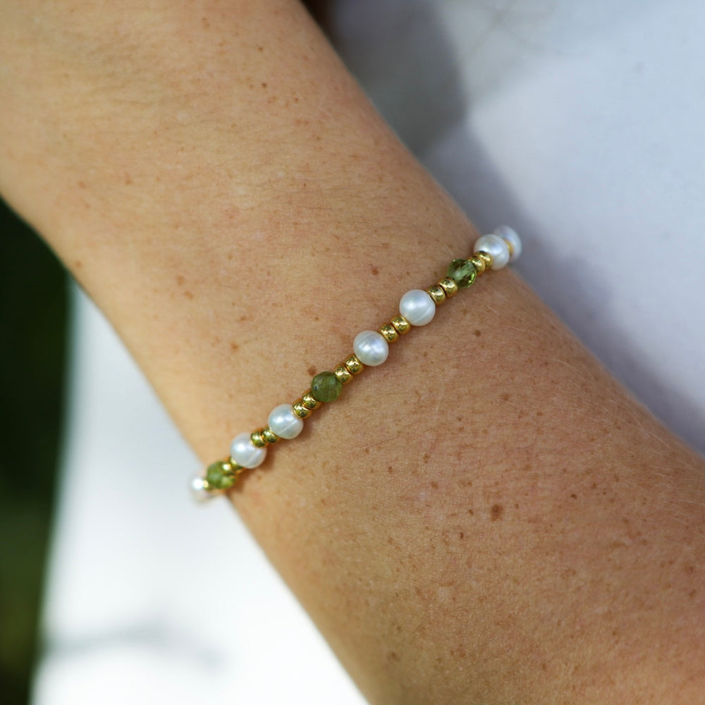 Fødselsstein Armbånd - August