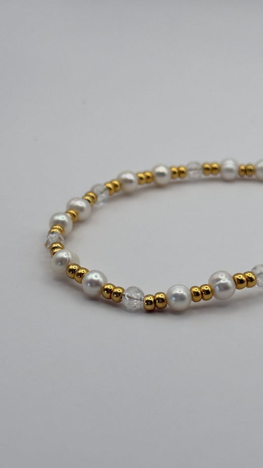 Fødselsstein Armbånd - April